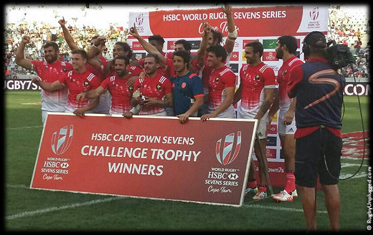 France Challenge Trophy Winners Cape Town 7s 2016
